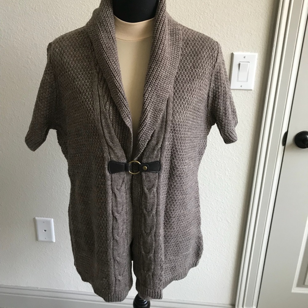 Half-sleeves cardigan for woman