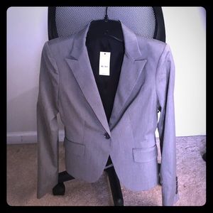 Express Editor Gray Blazer - NWT
