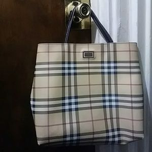 Burberry designer tote handbags