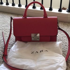 Rose pink Zara Satchel