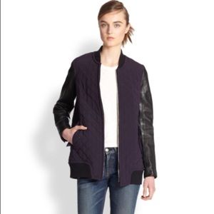 Rag & bone quilted leather jacket - XS