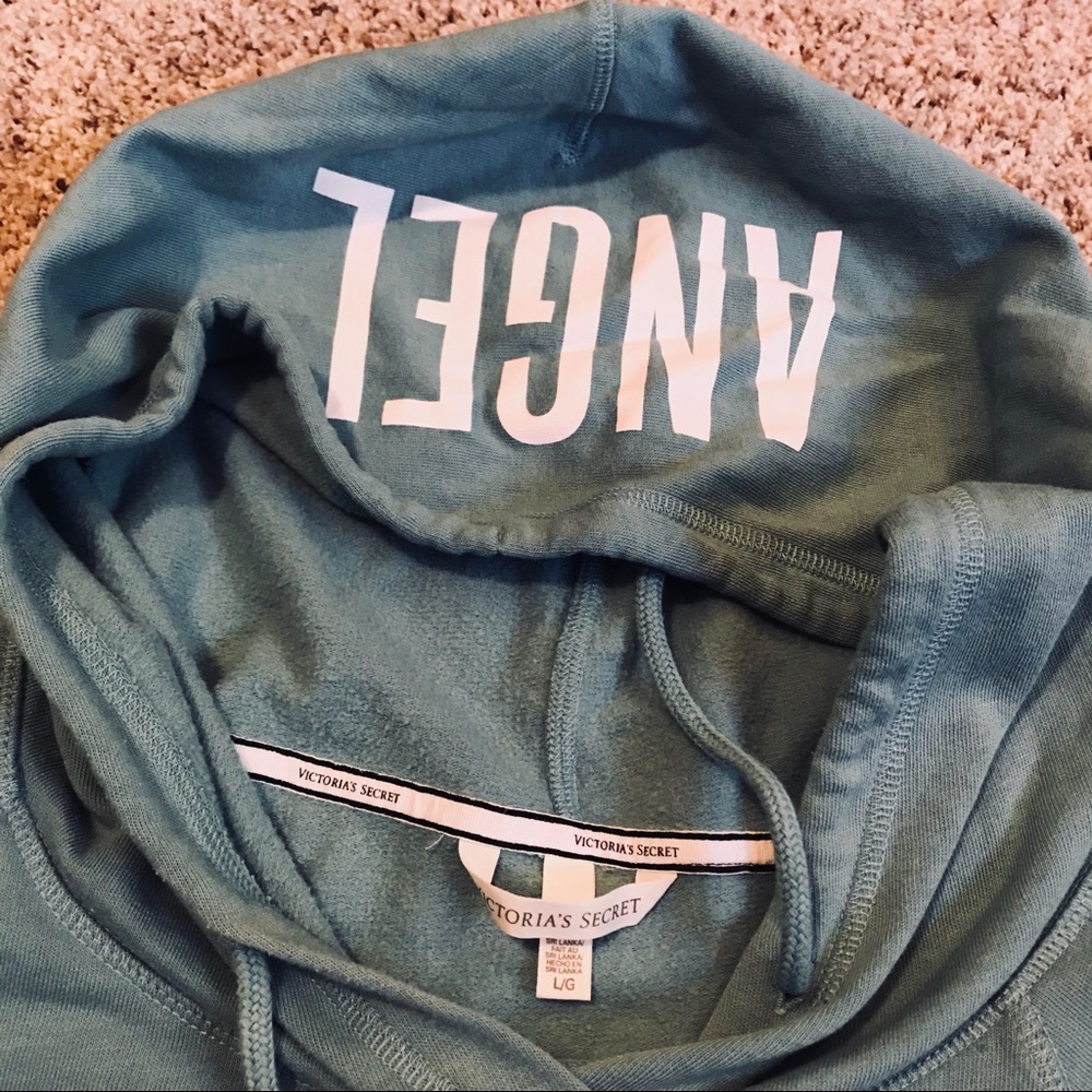 VS Cropped Sleeve Hoodie