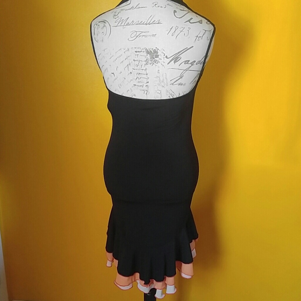 Black Party Dress with a a little Flare - Picture 2 of 4