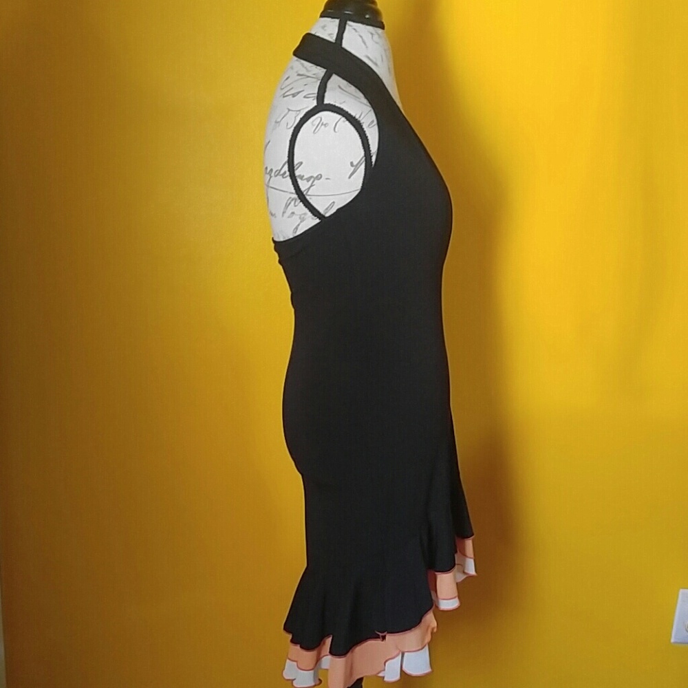 Black Party Dress with a a little Flare - Picture 3 of 4