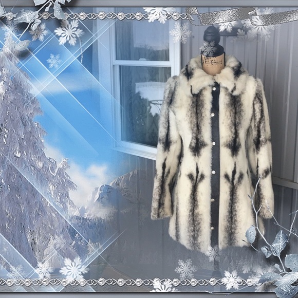 Saks Fifth Avenue Jackets & Blazers - Vintage Saks Fifth Avenue Faux Fur Coat