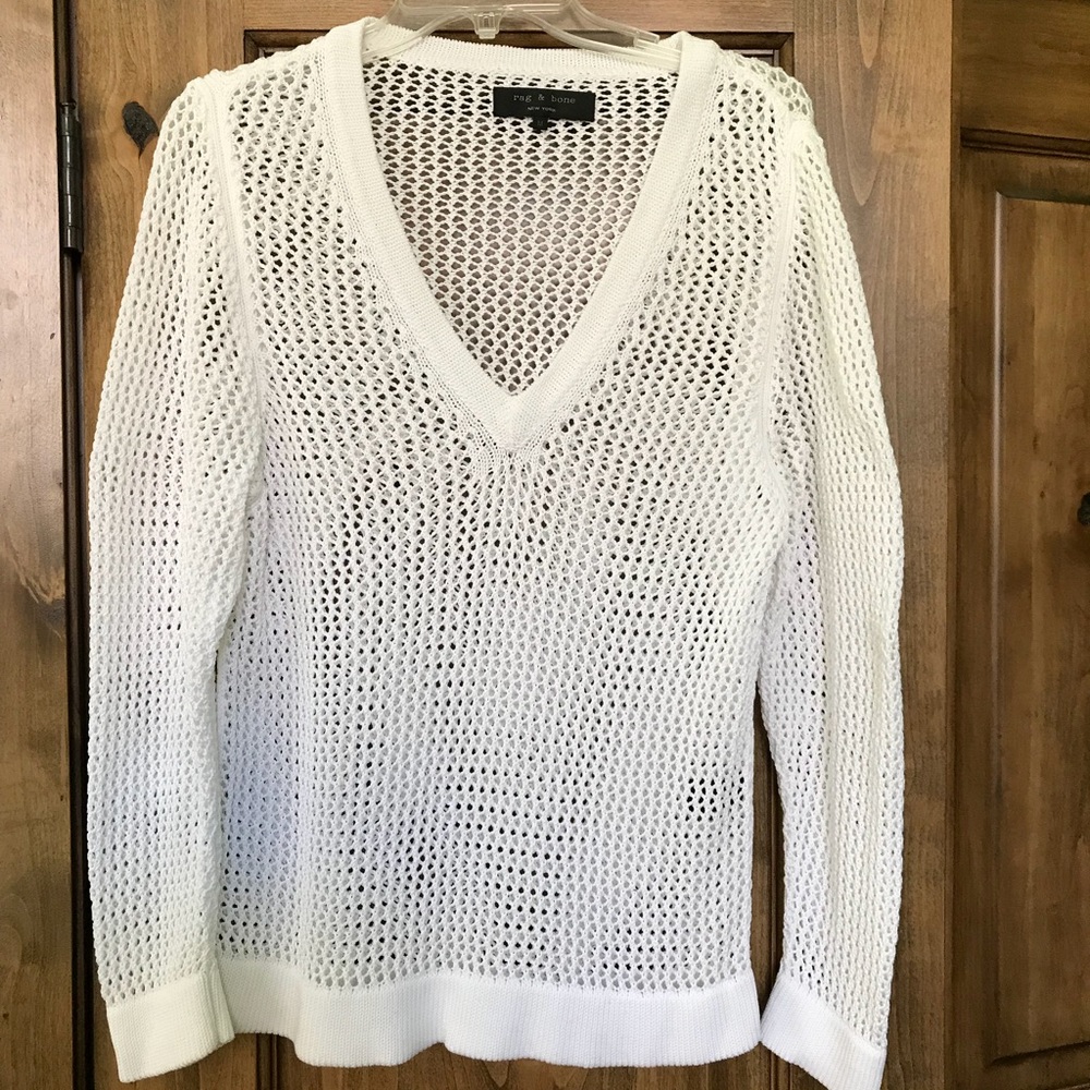 Rag and Bone open knit sweater