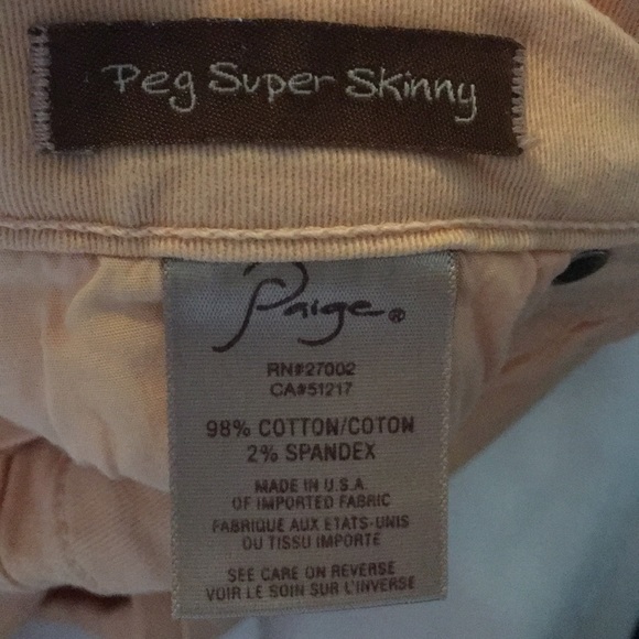 Paige jeans size 27 - Picture 4 of 5