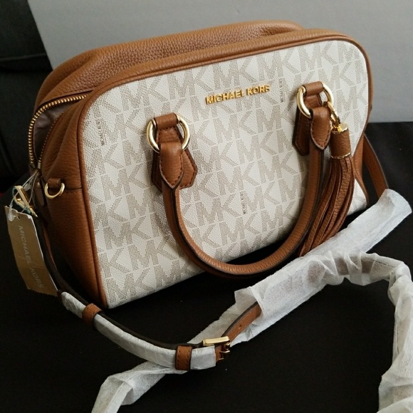 Michael Kors Women's Bedford Satchel - Picture 8 of 8