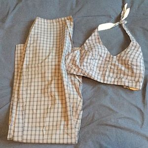 Halter top / pant set