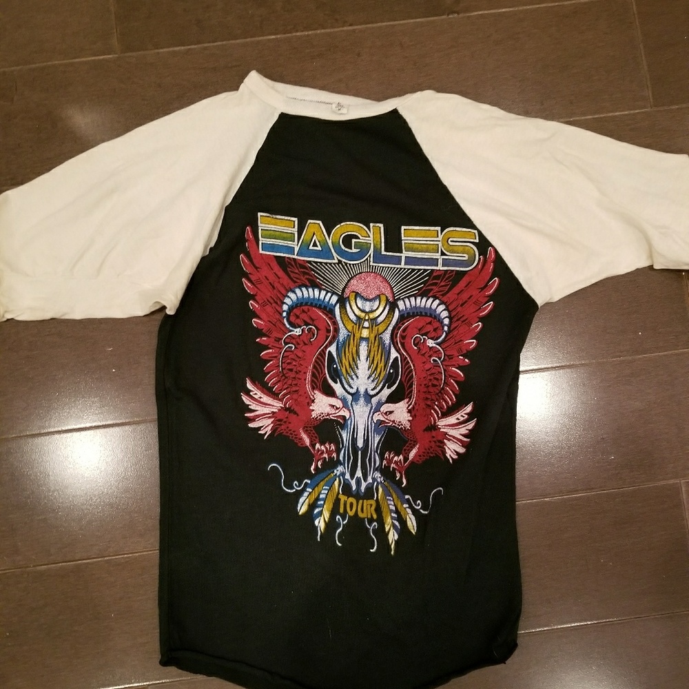 Vintage eagles tour band tee