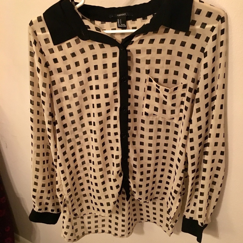 Forever 21 Button Up Blouse!