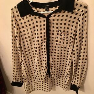 Forever 21 Button Up Blouse!