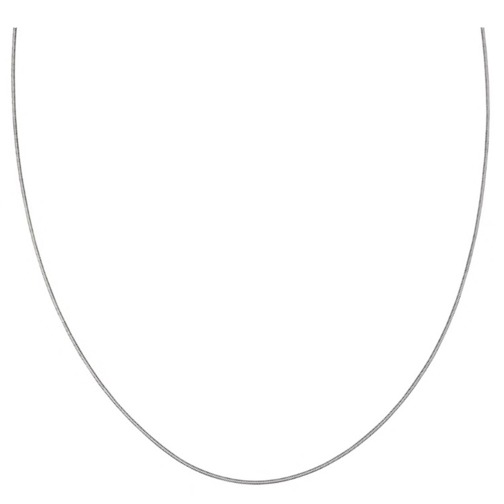 NEW Assorted Sizes 1mm Silver Plated Snake Chain