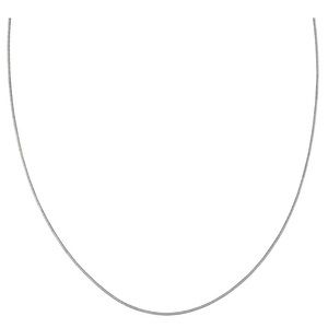 NEW Assorted Sizes 1mm Silver Plated Snake Chain