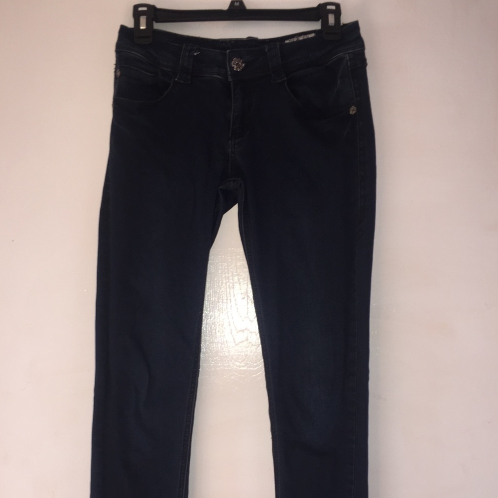 Dark blue skinny jeans