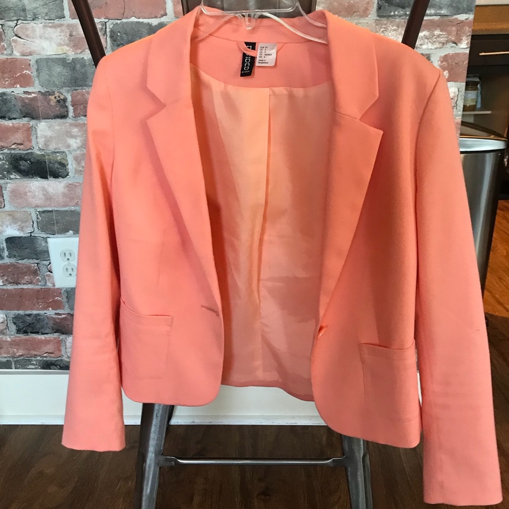 Coral blazer