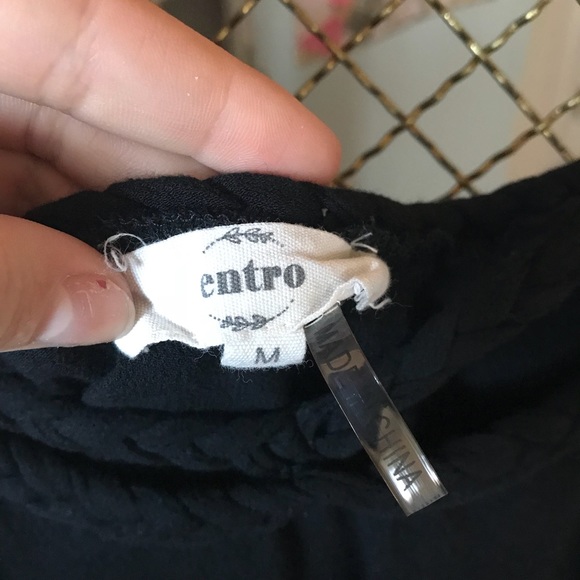 💕Black Braided Tank 💕 - Picture 4 of 4