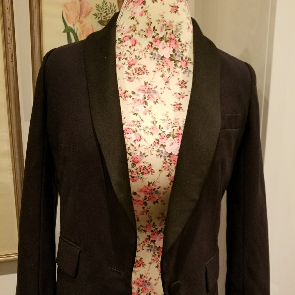 J. Crew tuxedo blazer