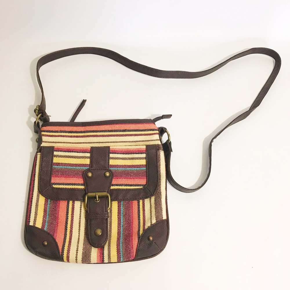 Multi colored Cross Body Bag