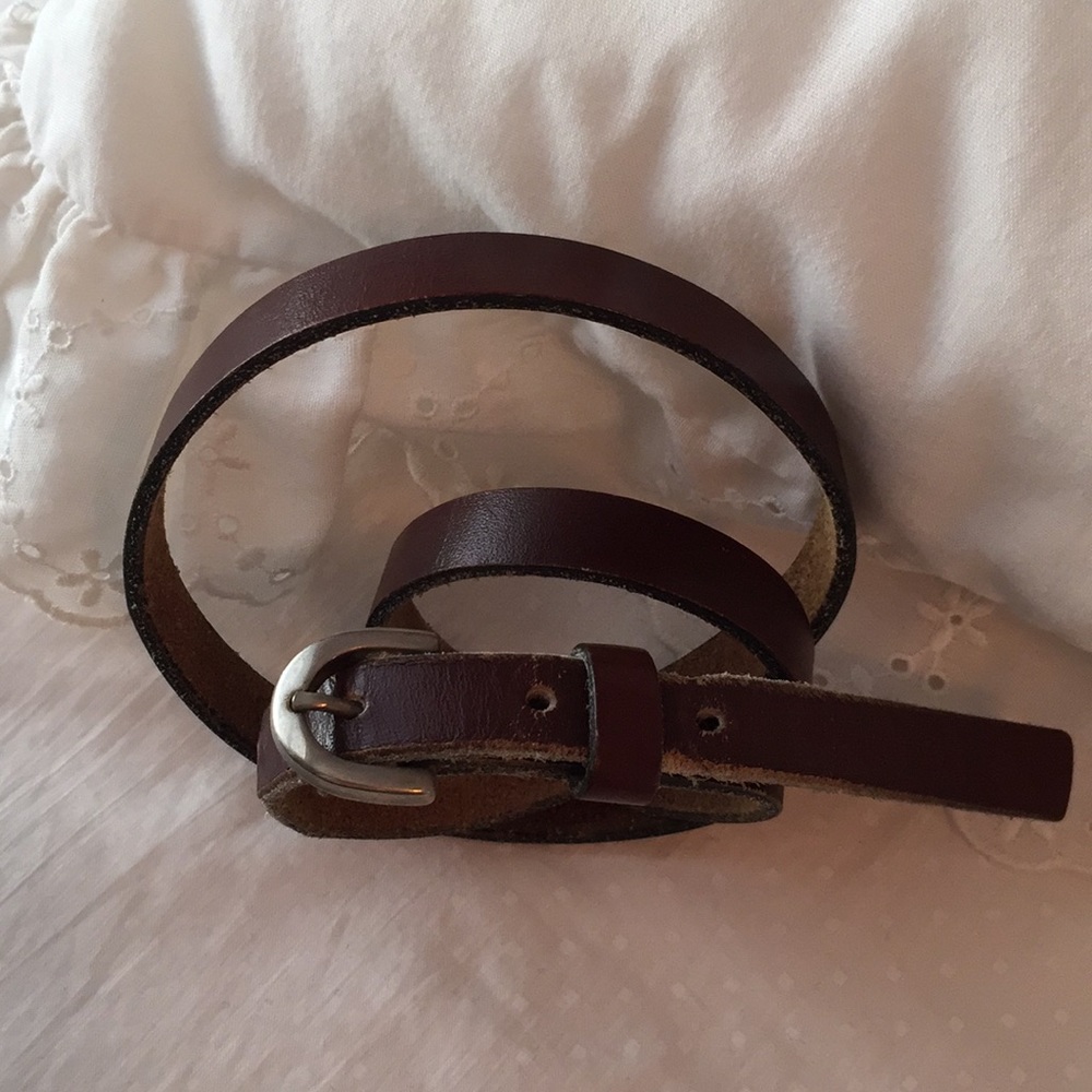 Vtg skinny belt
