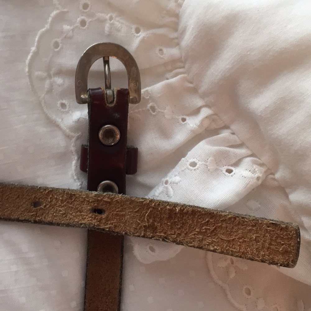 Vtg skinny belt - Picture 4 of 4