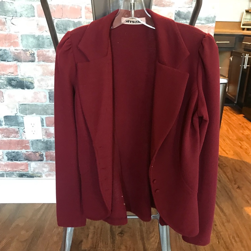 Red blazer