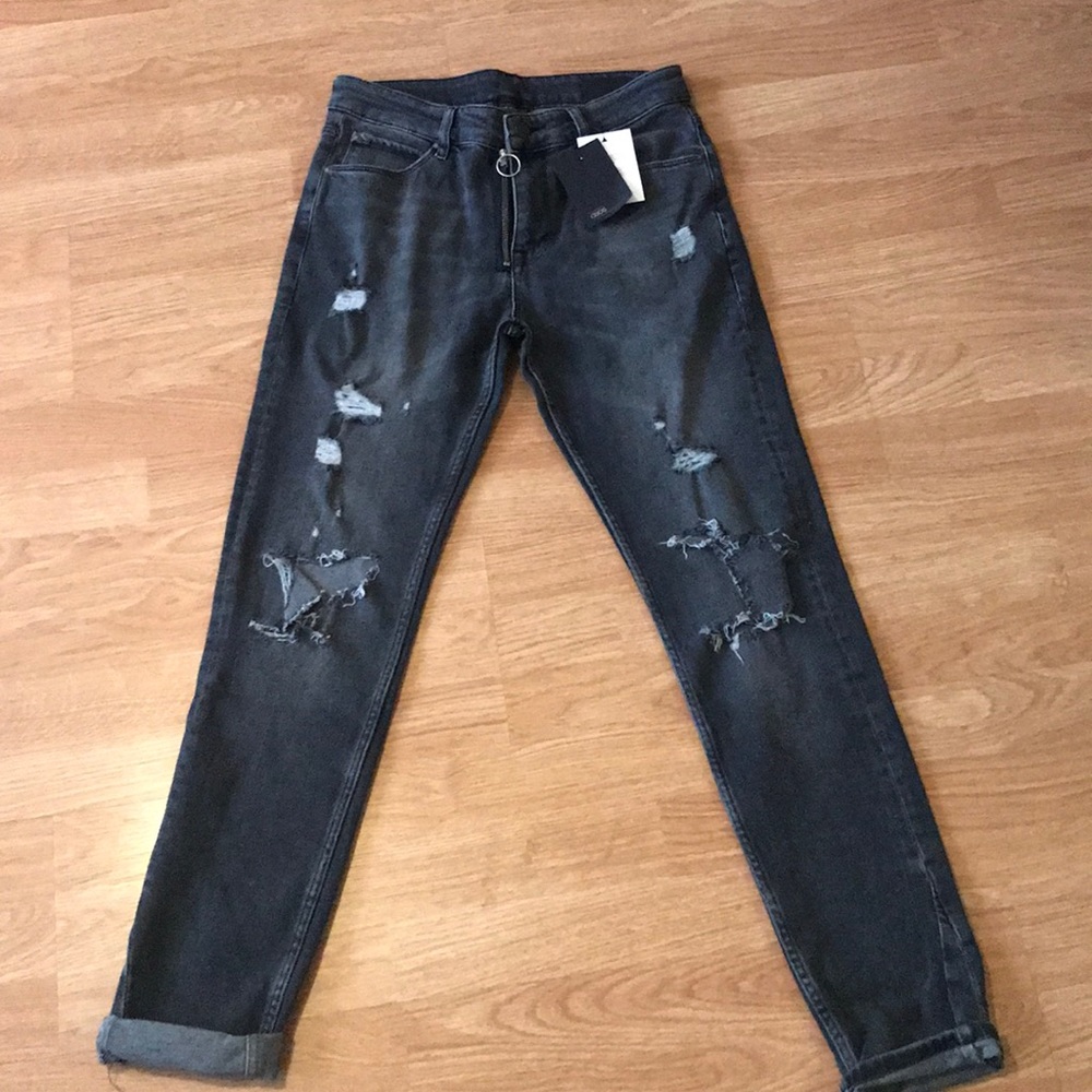 Asos men black skinny jeans