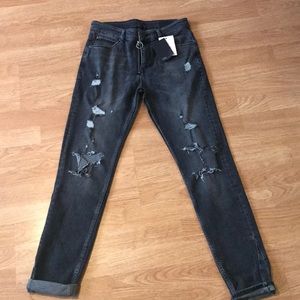 Asos men black skinny jeans