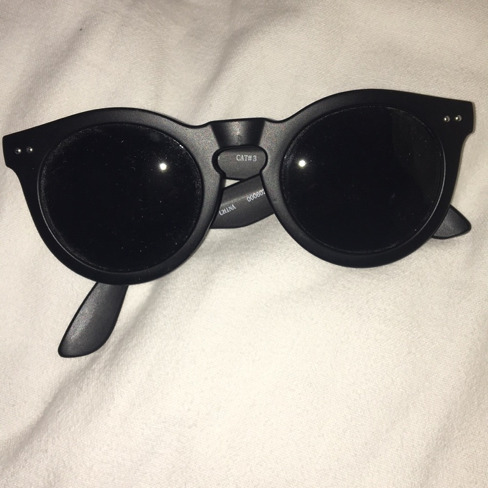 Black Matte Sunglasses
