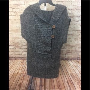 Cozy Free People Sweater Vest Hoodie