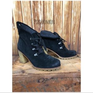 UGG Sherling Lined High Heel Boots