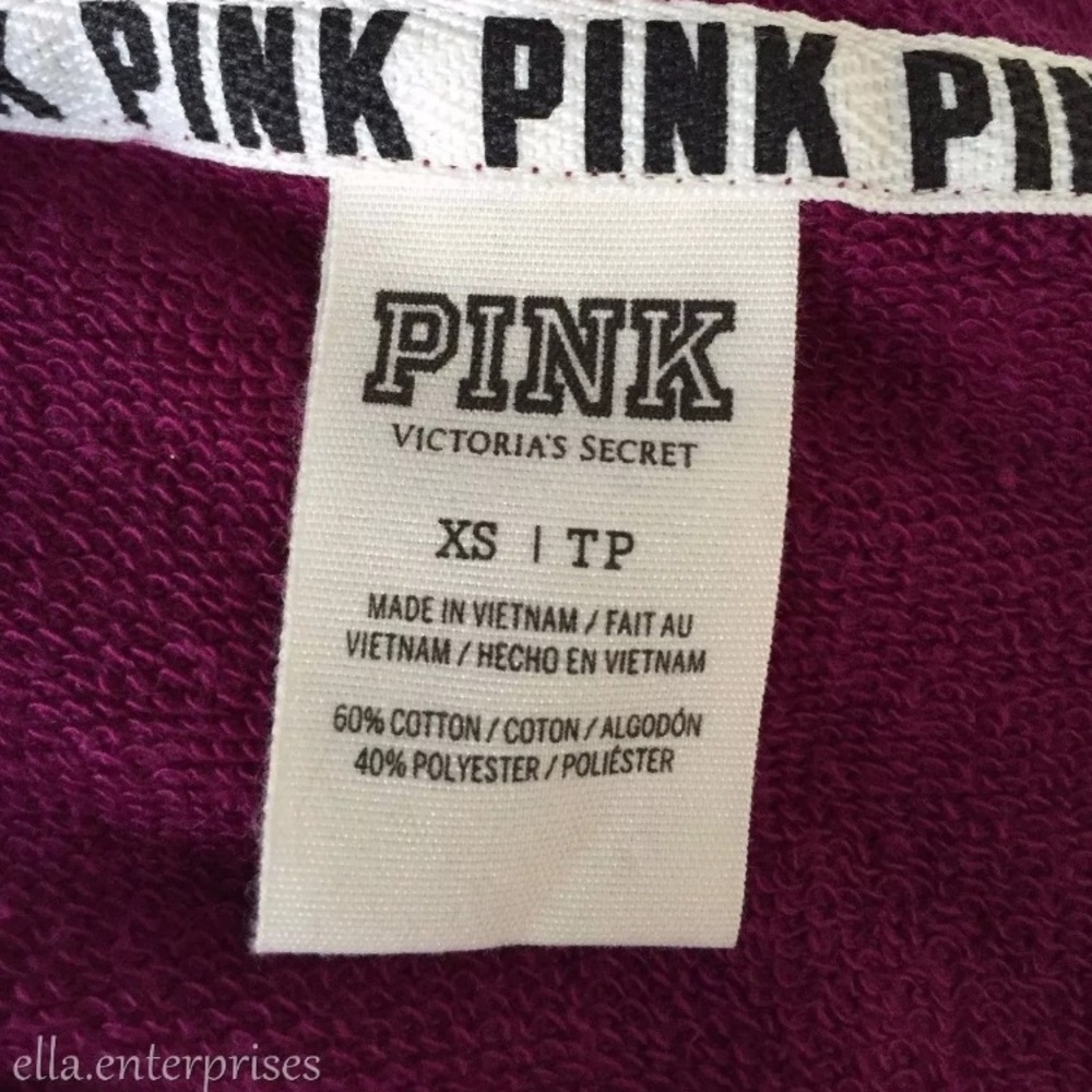 Vs Pink Berry White Split Neck Pullover Sweater - image 4