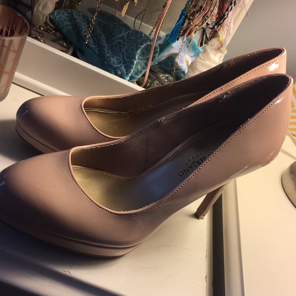 Baby pink/nude heels