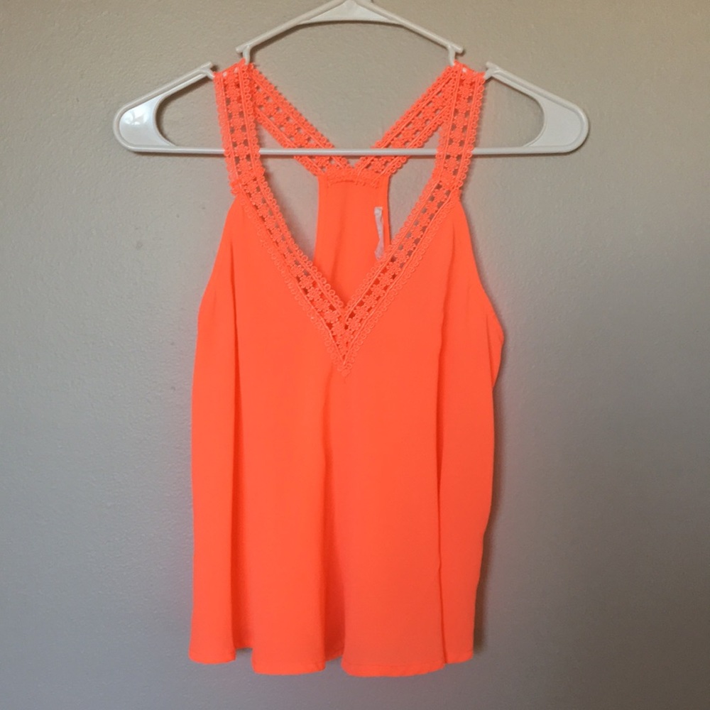 Fluorescent Orange Camisoule