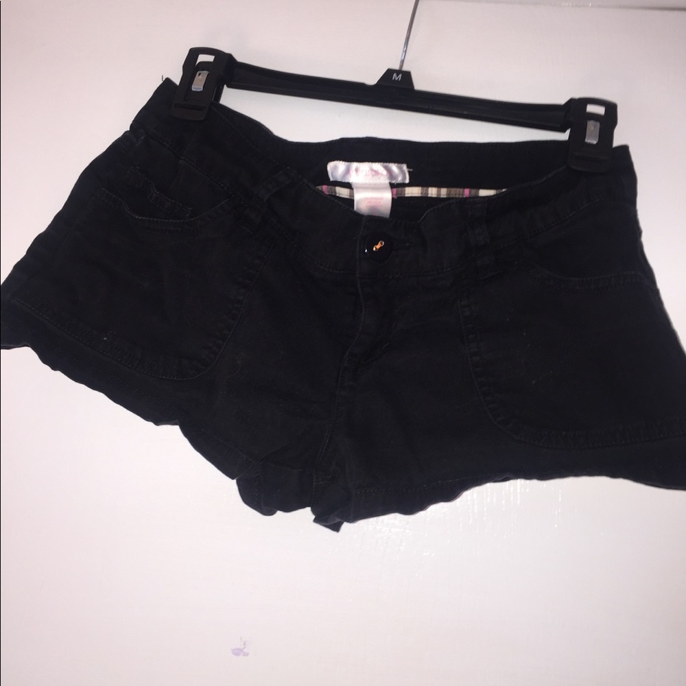 Black shorts