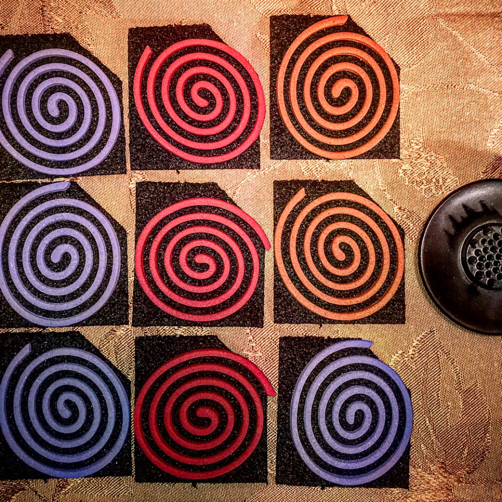 Primrose Bordier Paris (9) Spiral Coil Incense NIB