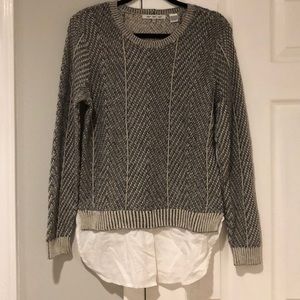 Eight Eight Eight Layered-Look Sweater