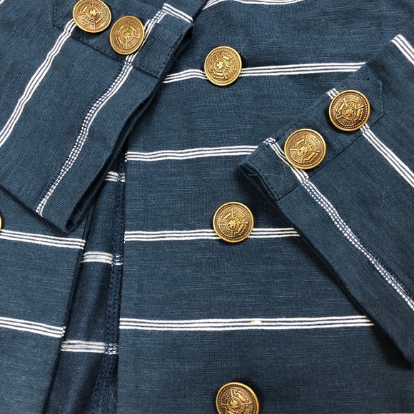 Billabong | Nautical Striped Blazer Cardigan S - Picture 3 of 8