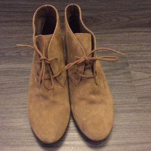 NWB Nine West Wedge Booties