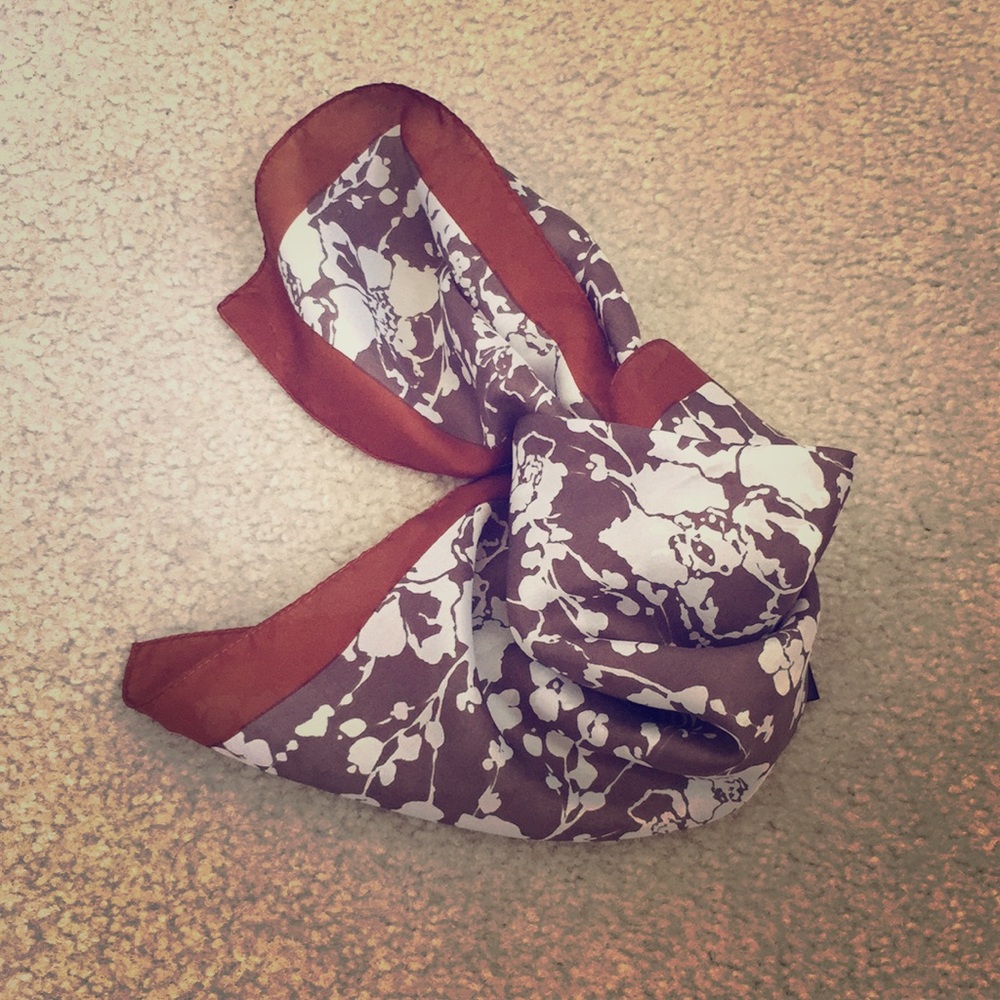 Delicate Italian silk scarf