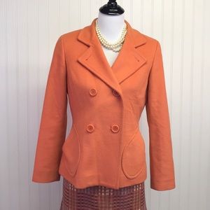 Etcetera Wool Blend Pea Coat