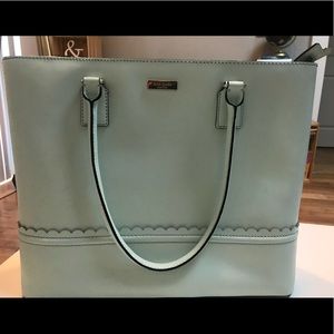 EUC Mint Kate Spade tote