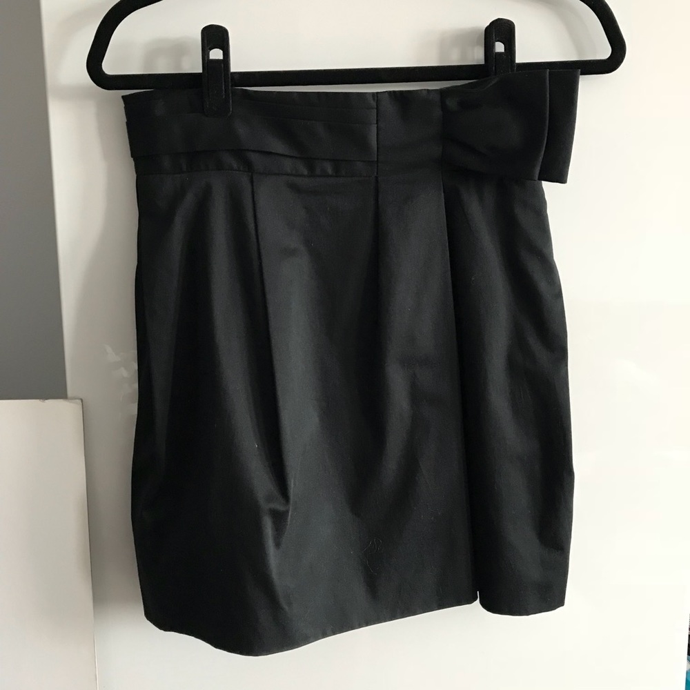 BCBG Bow Mini Skirt