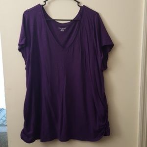 Lane Bryant Ruched Tee