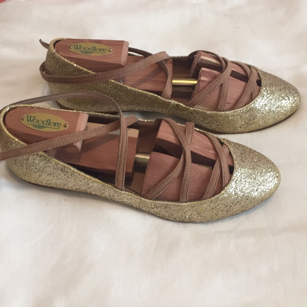 Zara Collection Glitter flats