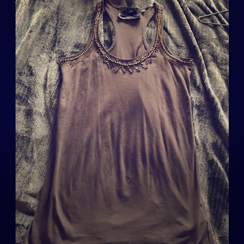 Twelve by twelve boutique embellished tank top