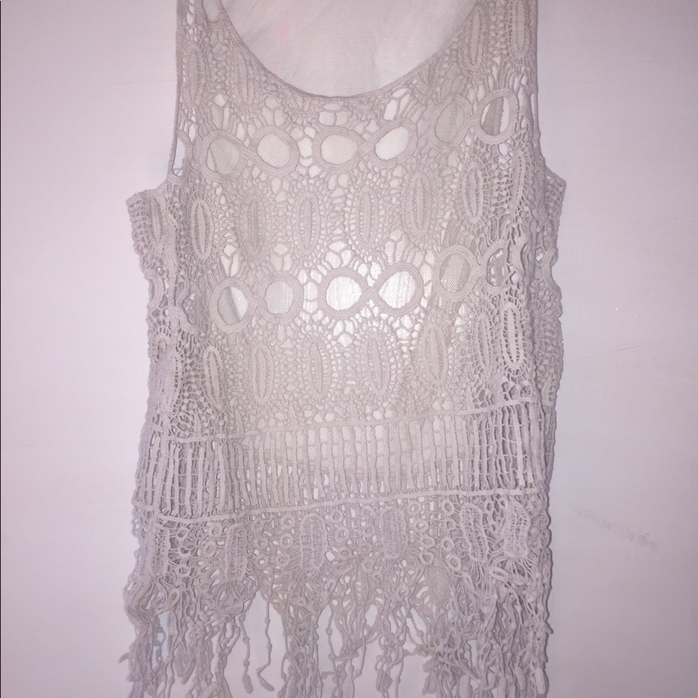 See through Swim coverup