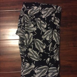 Ballet Slippers Lularoe unicorn print OS Leggings