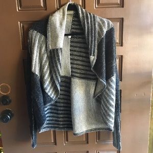 CAbi patchwork Cardigan Sz S