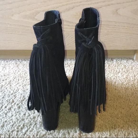 Jeffrey Campbell
Suede Tassel Black Boots - Picture 4 of 4